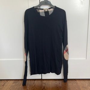 BURBERRY - Men’s Long Sleeve Shirt - Size S - Navy